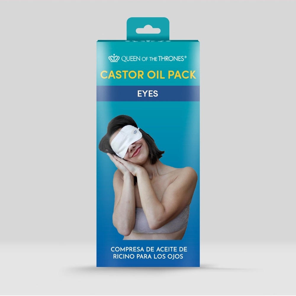 C Care Organic Castor Oil with Wraps & Eyelash Applicator - 6 Items All Together - Picture 10 of 17